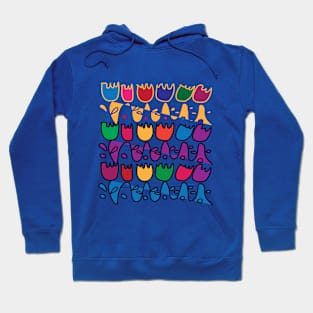 Dancing Tulips Hoodie